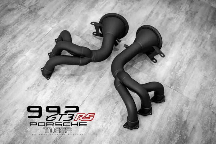 TNEER PORSCHE 992 GT3 RS CATLESS HEADER EXHAUST SYSTEM
