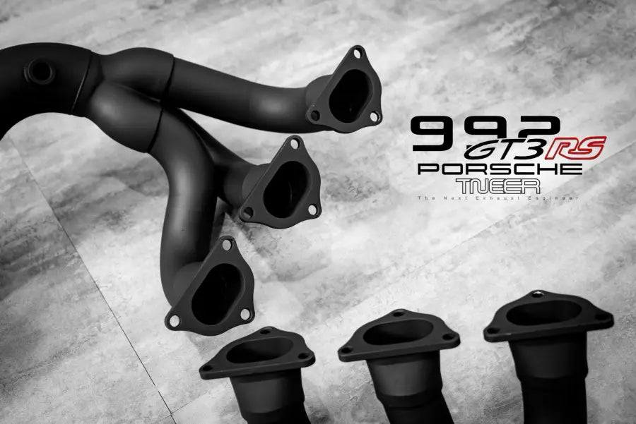 TNEER PORSCHE 992 GT3 RS CATLESS HEADER EXHAUST SYSTEM