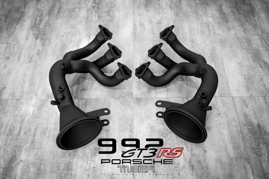 TNEER PORSCHE 992 GT3 RS CATLESS HEADER EXHAUST SYSTEM