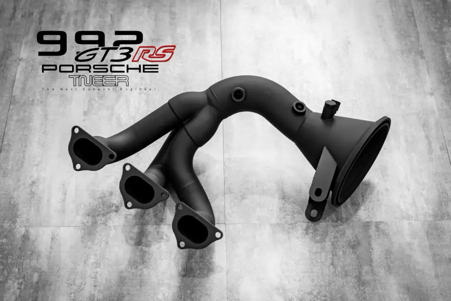 TNEER PORSCHE 992 GT3 RS CATLESS HEADER EXHAUST SYSTEM