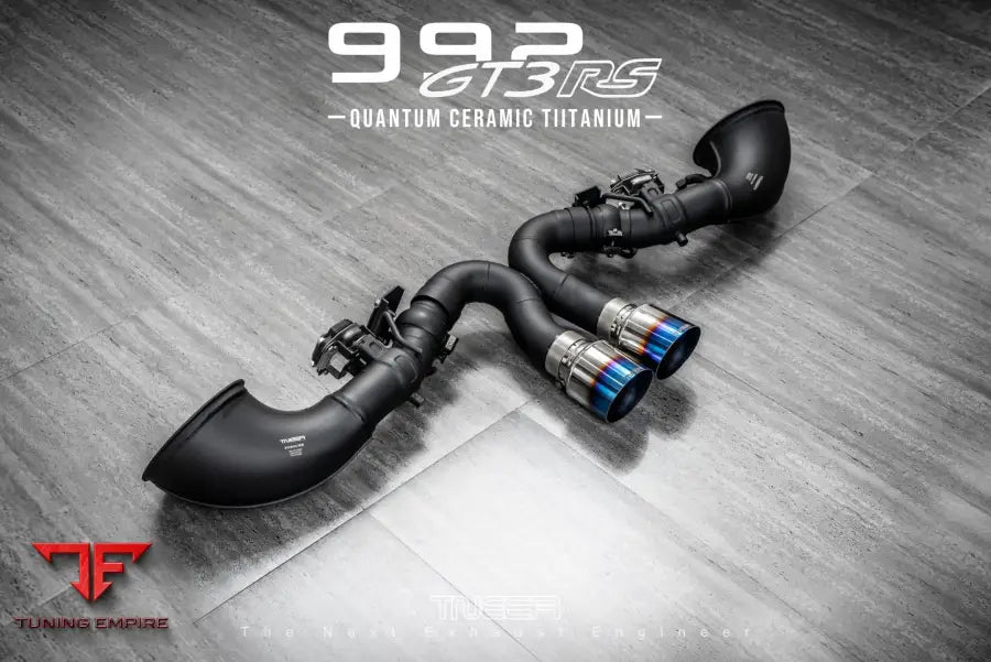 TNEER PORSCHE 992 GT3 RS QUANTUM CERAMIC TITANIUM DOWNPIPE