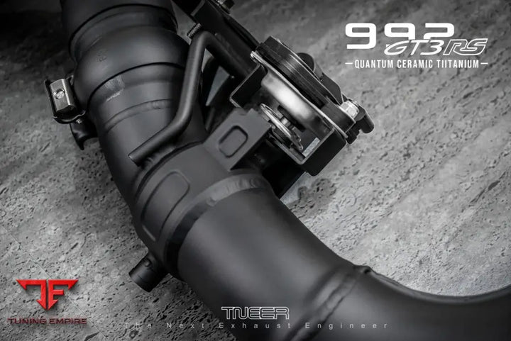 TNEER PORSCHE 992 GT3 RS QUANTUM CERAMIC TITANIUM DOWNPIPE