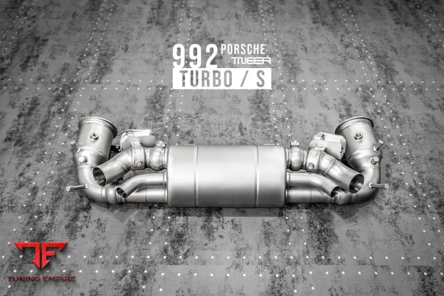 TNEER PORSCHE 992 TURBO / S EXHAUST SYSTEM