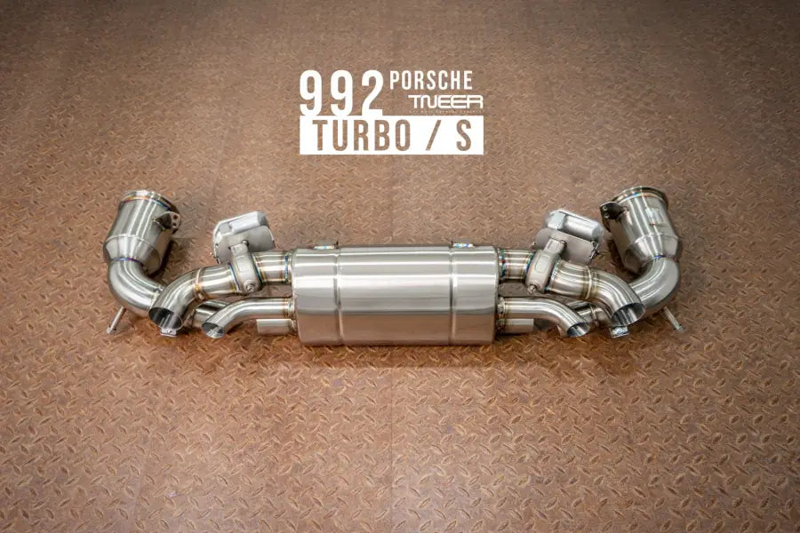 TNEER PORSCHE 992 TURBO / S EXHAUST SYSTEM