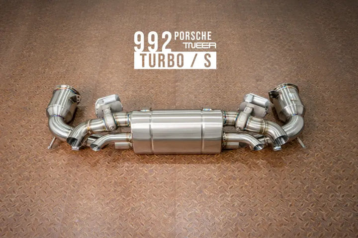 TNEER PORSCHE 992 TURBO / S EXHAUST SYSTEM