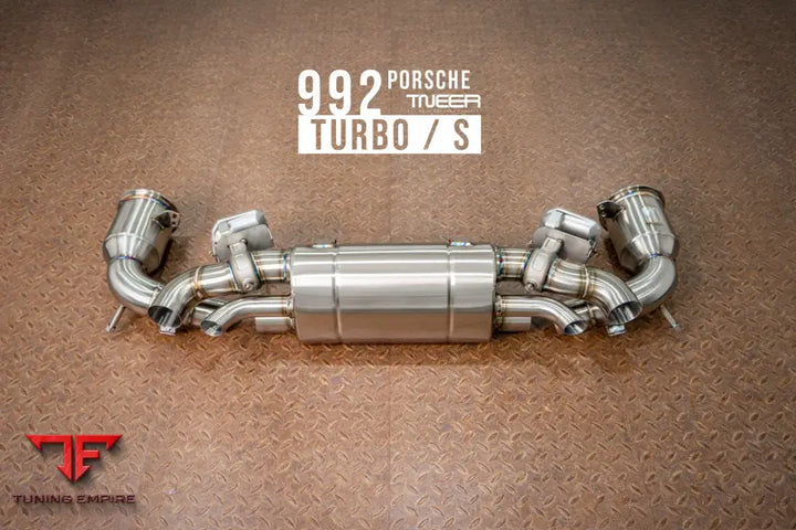 TNEER PORSCHE 992 TURBO / S EXHAUST SYSTEM