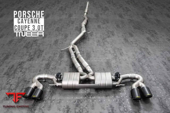 TNEER Cayenne Coupe tailpipes