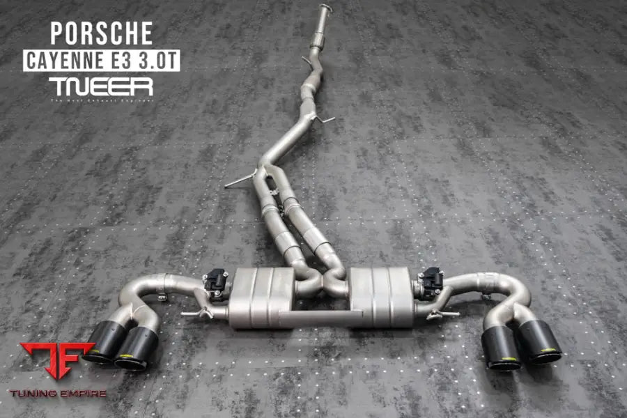 TNEER Cayenne E3 tailpipes