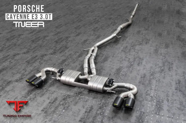 TNEER Porsche Cayenne E3 3.0T exhaust system
