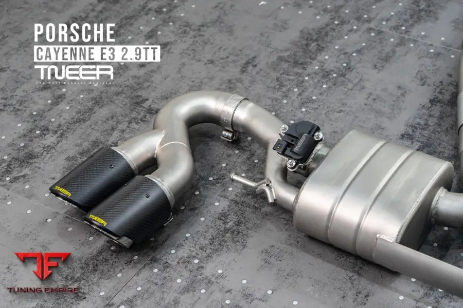 TNEER Cayenne S Coupe tailpipes