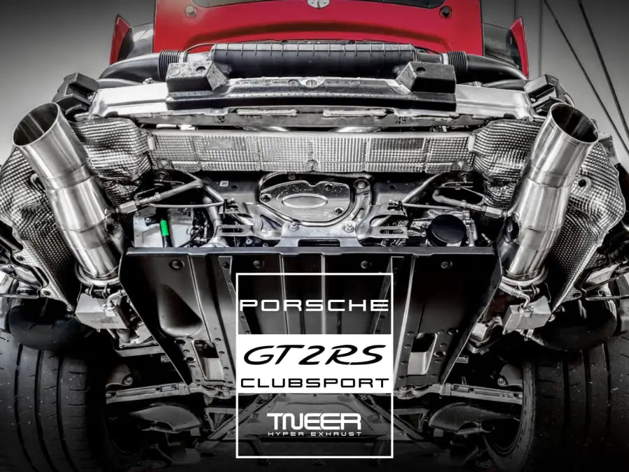 TNEER PORSCHE GT2 RS CLUBSPORT VER EXHAUST SYSTEM