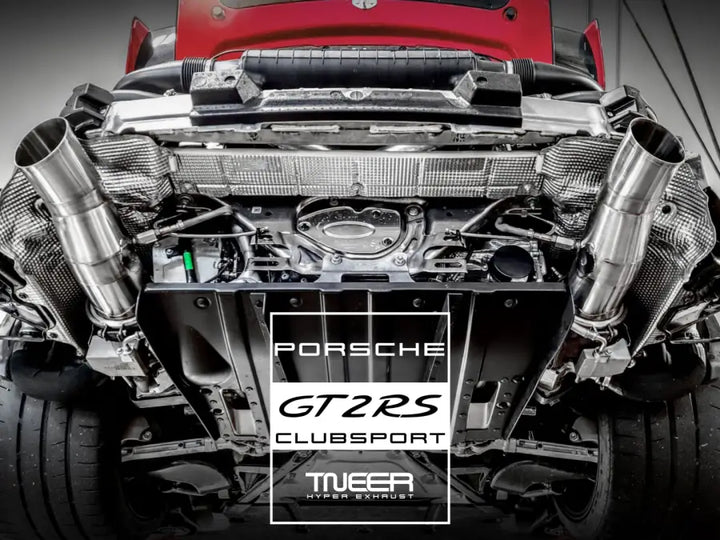 TNEER PORSCHE GT2 RS CLUBSPORT VER EXHAUST SYSTEM