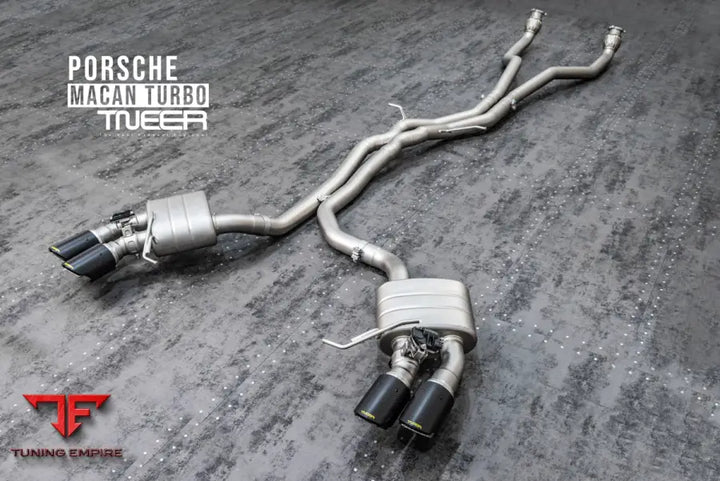TNEER Porsche Macan Turbo exhaust system
