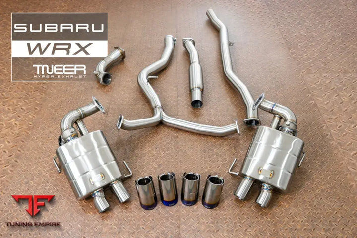 TNEER SUBARU WRX MK5 EXHAUST SYSTEM