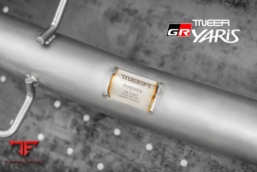 TNEER TOYOTA GR YARIS EXHAUST SYSTEM