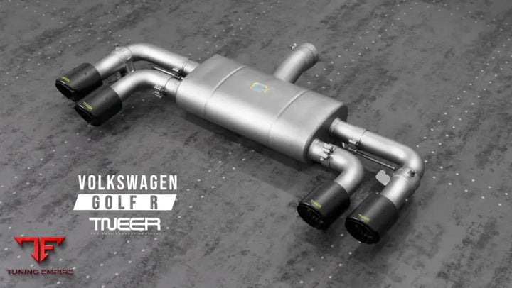 TNEER Golf R MK7.5 tailpipes