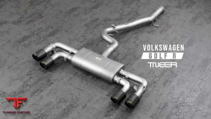 TNEER Volkswagen Golf R MK7.5 exhaust system