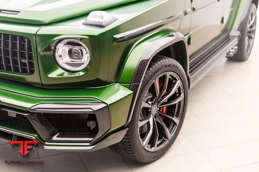 TOP CAR Mercedes-AMG G63 Inferno Carbon Edition matte black completed build