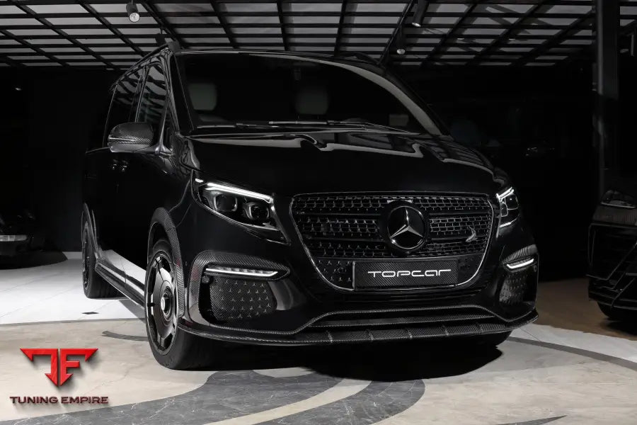V-Class Inferno Black Edition rear diffuser