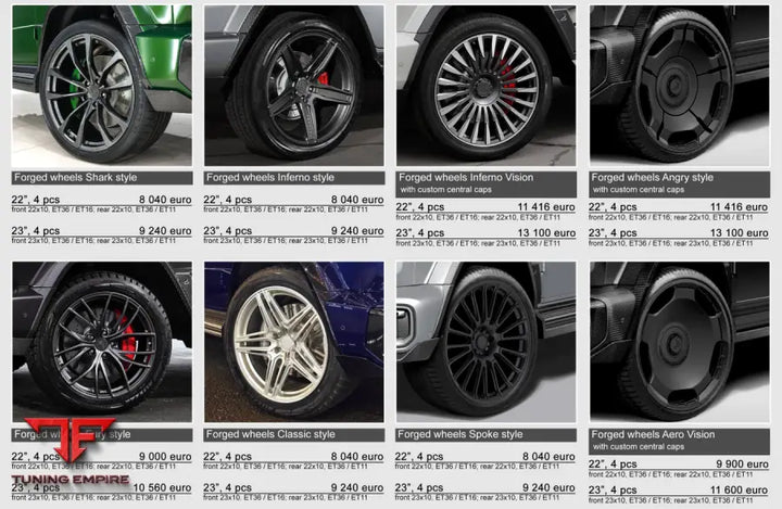 TOP CAR MERCEDES G CLASS (W465) 2025 INFERNO