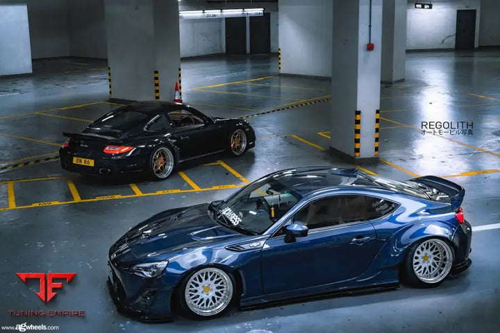 TOYOTA 86 on custom forged wheels