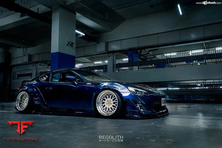 TOYOTA 86 on custom forged wheels