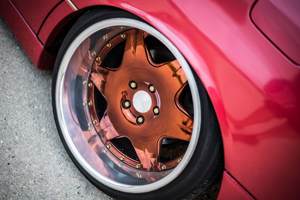 TOYOTA ARISTO on custom forged wheels