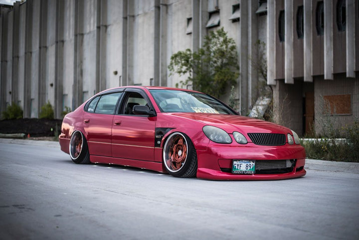 TOYOTA ARISTO on custom forged wheels