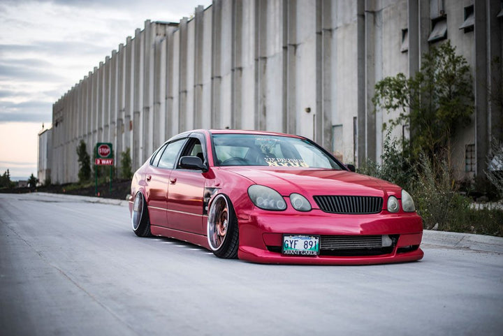 TOYOTA ARISTO on custom forged wheels