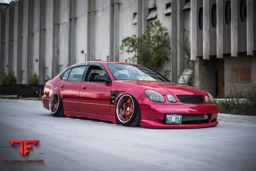 TOYOTA ARISTO on custom forged wheels