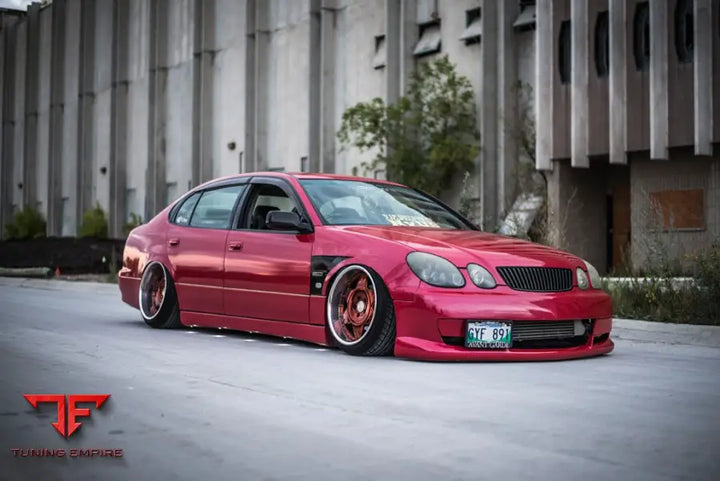 TOYOTA ARISTO on custom forged wheels