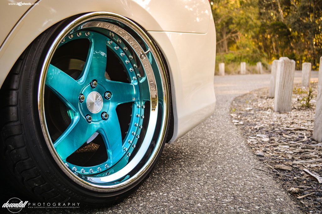 TOYOTA CAMRY on custom forged wheels