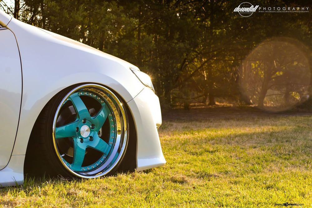 TOYOTA CAMRY on custom forged wheels