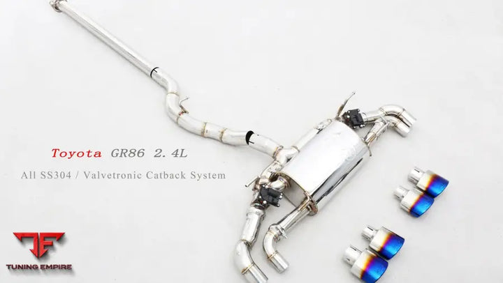 Toyota Gr86 All Ss304 Valvetronic Exhaust System