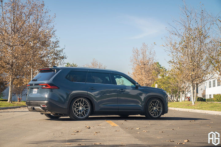 TOYOTA GRAND HIGHLANDER on custom forged wheels