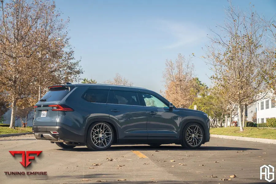 TOYOTA GRAND HIGHLANDER on custom forged wheels