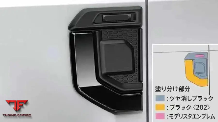 TOYOTA LAND CRUISER 250 LC 250 2024 BODY KIT