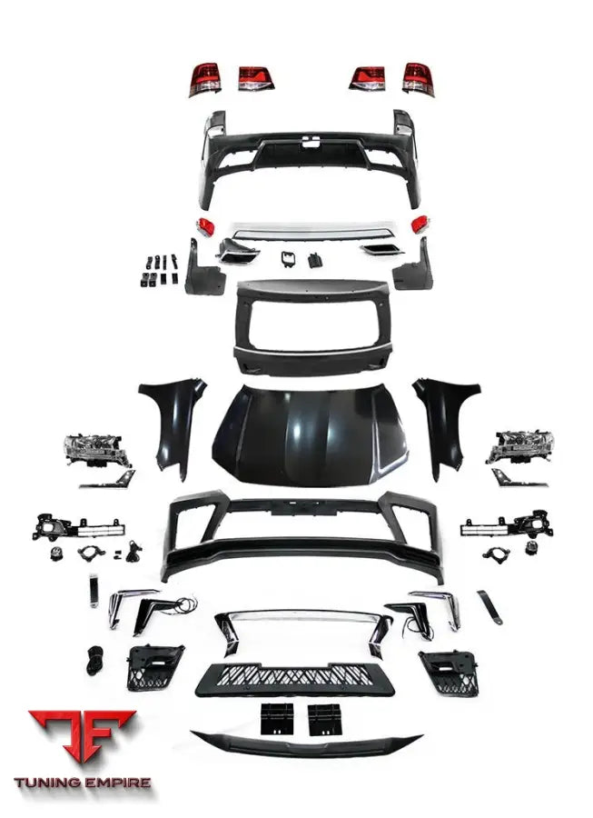 TOYOTA LAND CRUISER LC 200 2008 - 2015 upgrade to TOYOTA LAND CRUISER 200 LC 200 2020 CONVERSION UPGRADE BODY KIT