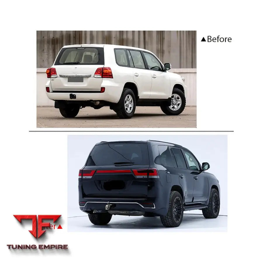 TOYOTA LAND CRUISER LC200 UPGRADE TO VOLCANO EDITION BODY KIT 2008-2015Y