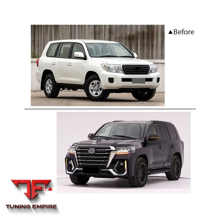TOYOTA LAND CRUISER LC200 UPGRADE TO VOLCANO EDITION BODY KIT 2008-2015Y