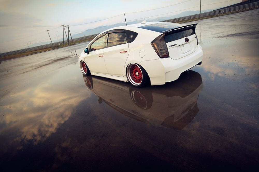 TOYOTA PRIUS on custom forged wheels