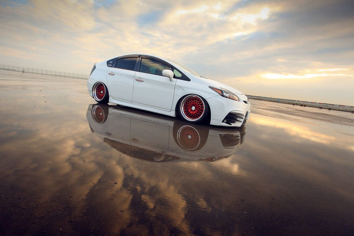 TOYOTA PRIUS on custom forged wheels