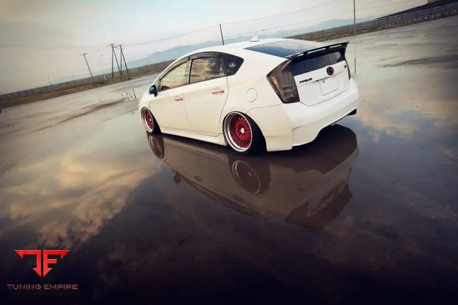TOYOTA PRIUS on custom forged wheels