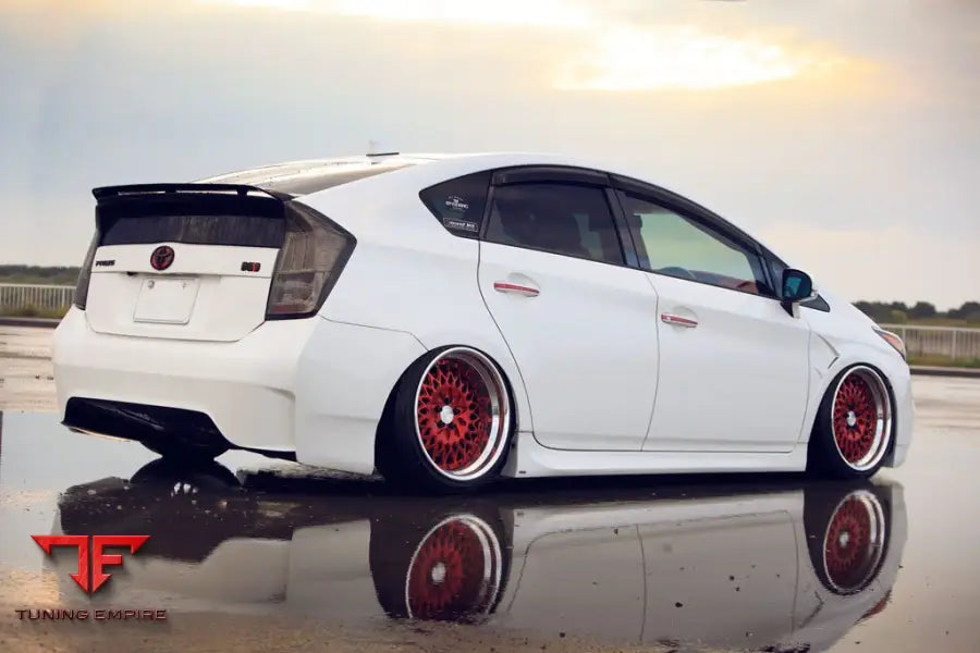 TOYOTA PRIUS on custom forged wheels