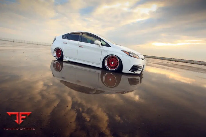 TOYOTA PRIUS on custom forged wheels