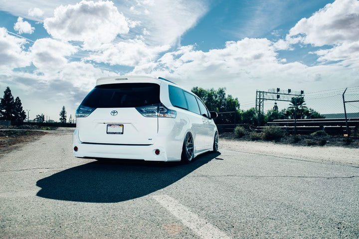 TOYOTA SIENNA on custom forged wheels