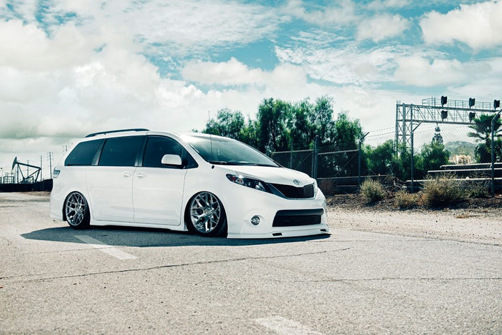 TOYOTA SIENNA on custom forged wheels