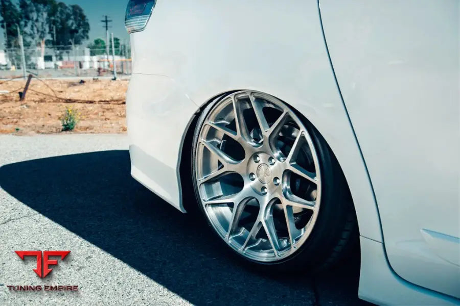 TOYOTA SIENNA on custom forged wheels