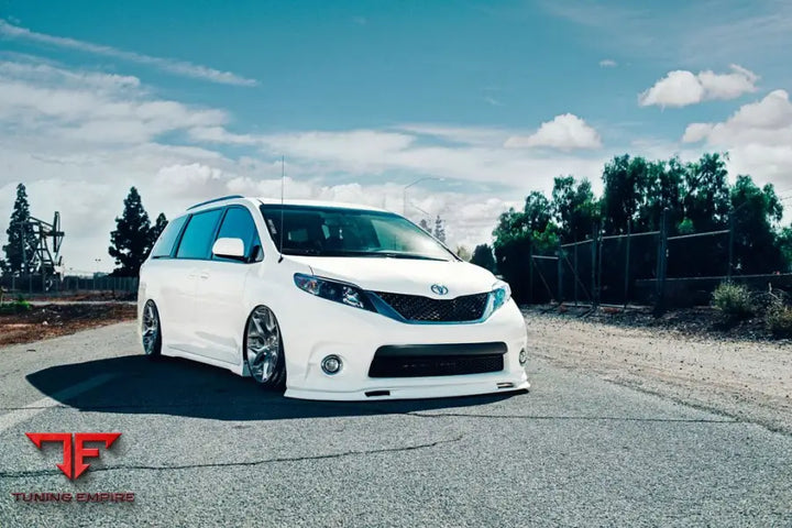 TOYOTA SIENNA on custom forged wheels