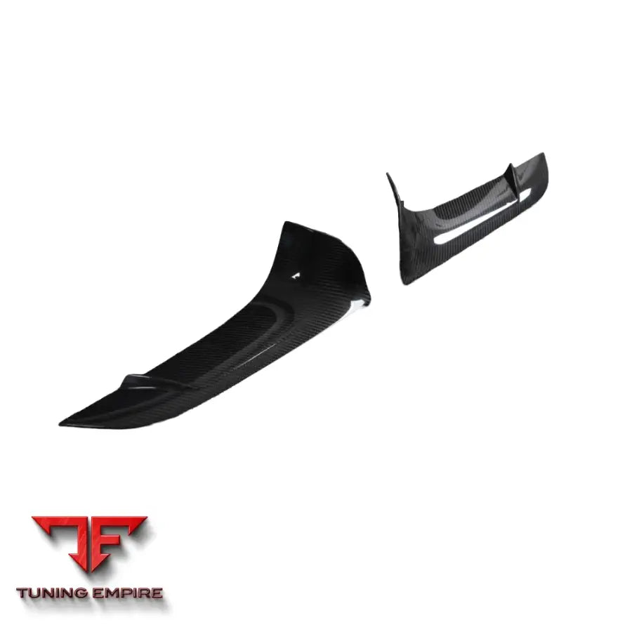 TOYOTA SUPRA 2019+ A90 CARBON FIBRE FRONT BUMPER VENT TRIM - V2 - CT CARBON